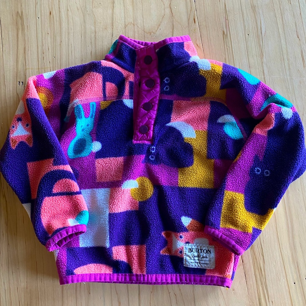 Toddler Girl’s Burton Spark Fleece Anorak